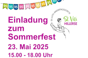 Jubiläum Kindergarten