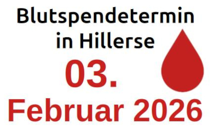 Blutspende in Hillerse