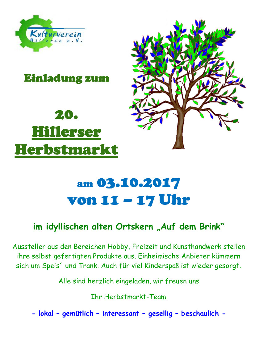 Herbstmarkt Hillerse